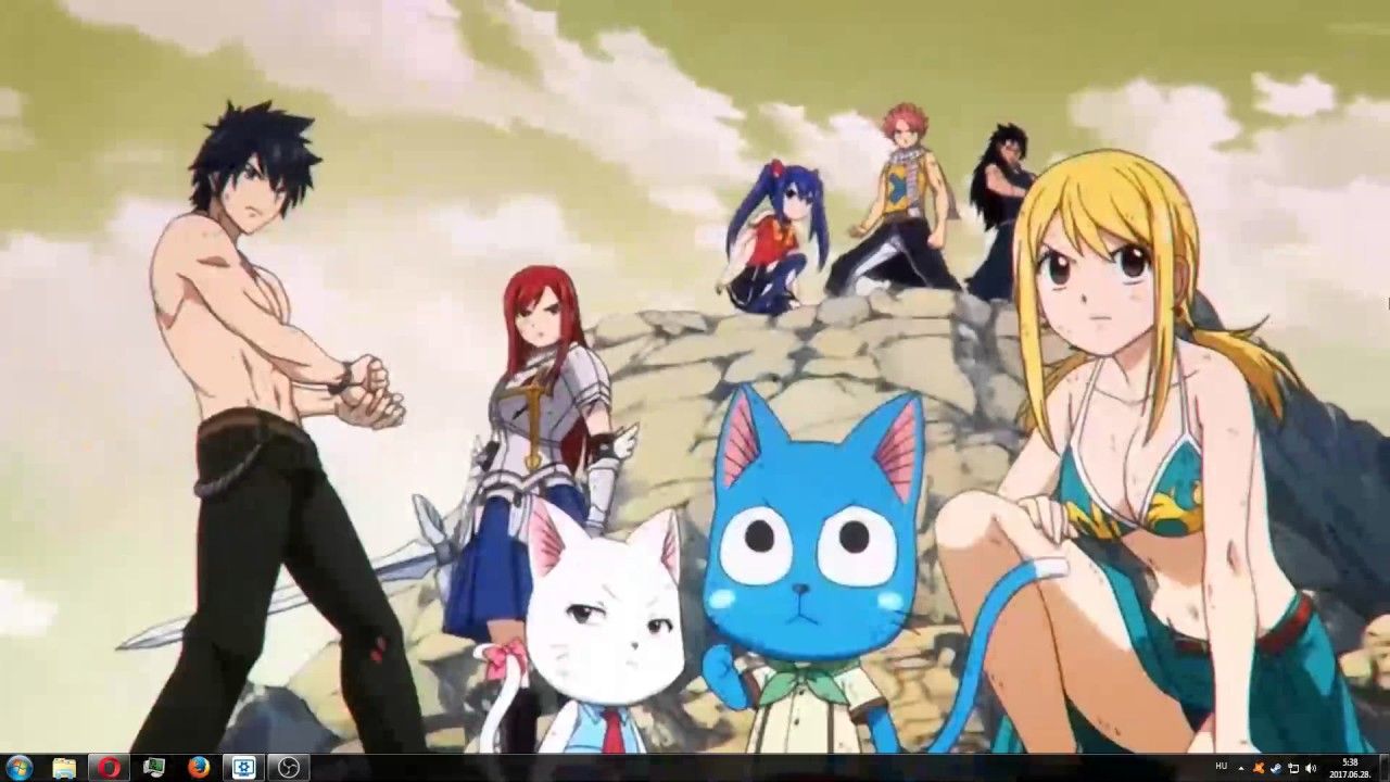 1280x720 Fairy Tail wallpaper engine