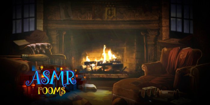 1920x1080 Harry Potter ASMR Gryffindor Common Room Ambient Sound, Fireplace