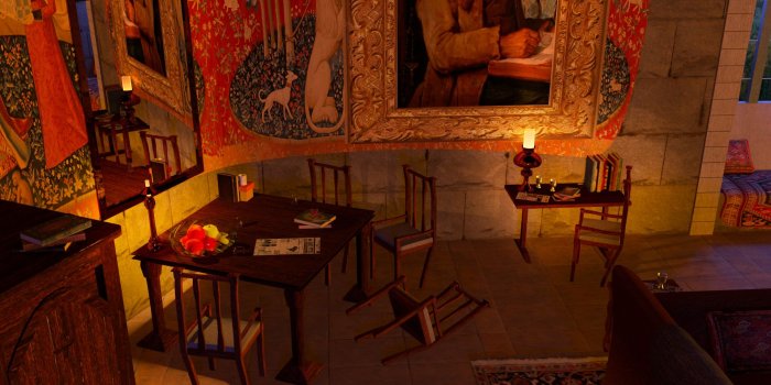 1920x1080 ArtStation - Gryffindor Common Room, Ethan Cohen-Jonathan