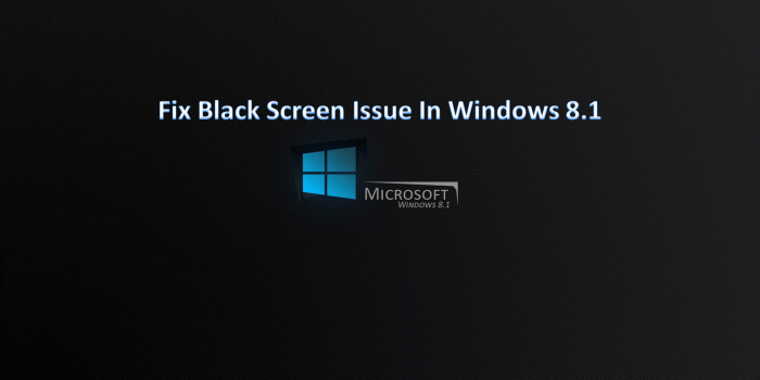 1914x1024 Desktop Turns Black in Windows 10, 8.1 [Fix]