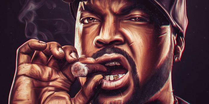 1332x850 Wallpaper Chain, Male, Ice Cube, Cigar, Rapper images for desktop, section  живопись - download