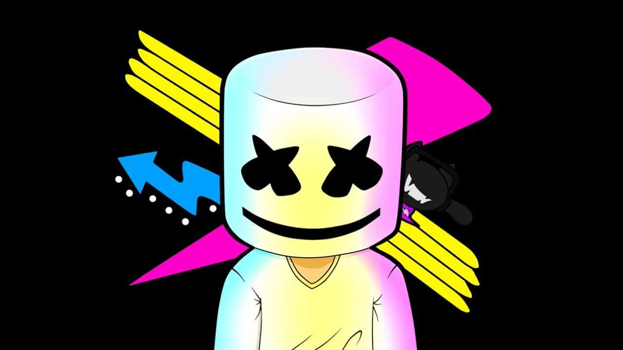 1280x720 Marshmello Cartoon HD | Best Wallpaper HD
