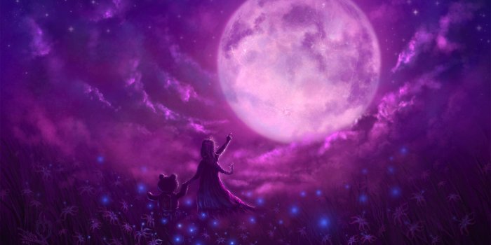 3000x1970 55+ Pink Moon Wallpapers - Download at WallpaperBro