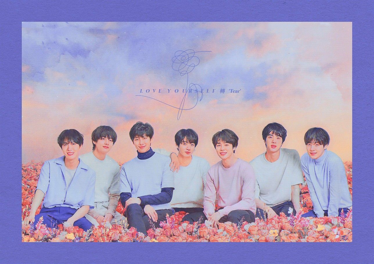 1288x909 BTS desktop background wallpaper love yourself world tour | kpop bbs