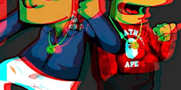 720x1280 Bape Bart Wallpapers