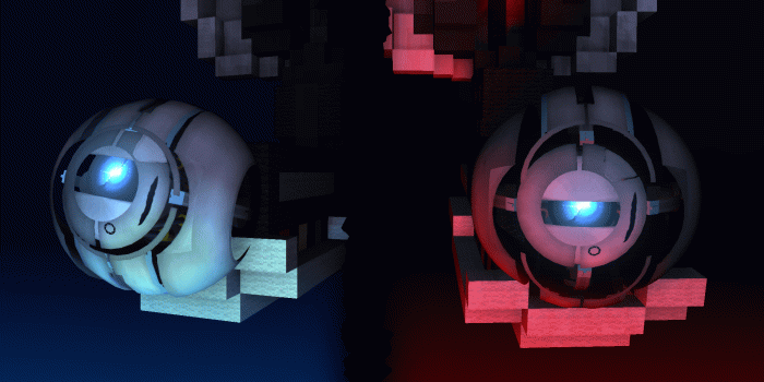 1920x1080 Portal 2 Wheatley Re-Texture - Wallpapers and art - Mine-imator forums