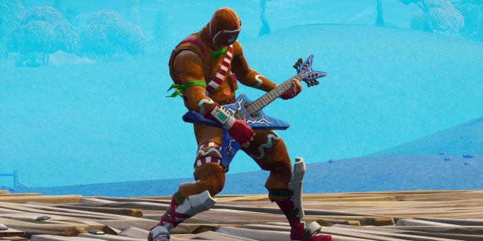 3840x2160 2019 的 Merry Marauder, Rock Out, Fortnite Battle Royale, Video Game