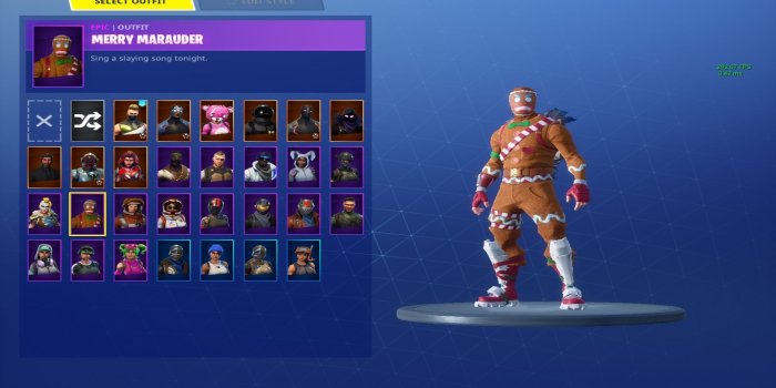 1920x1080 Selling Unverified Merry Marauder - Stat Fortnite Accounts | OGUsers