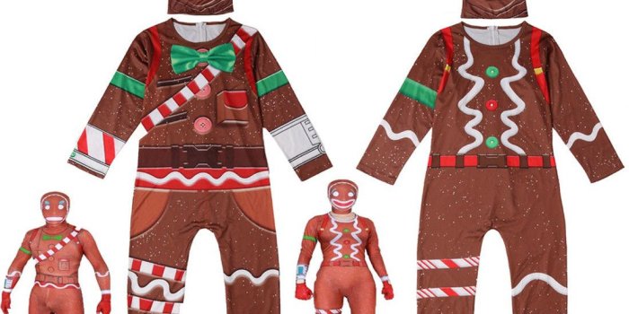 1100x1100 Halloween Cosplay Merry Marauder Ginger Gunner Cartoon Costume Party Kids  Boys Men Jumpsuit Zentai Bodysuit Catsuit Mask Outfits