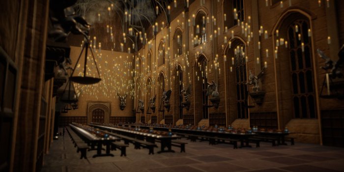 1920x1080 ArtStation - Harry Potter - Hogwarts Great Hall - Sketchfab Contest
