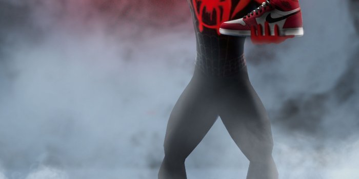 2160x3840 2160x3840 Spiderman Miles Morales Nike Air Jordan Sony Xperia X,XZ