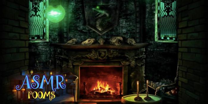 1280x720 Harry Potter Inspired ASMR - Slytherin Common Room - POV HD Ambient  Soundscape and Animation