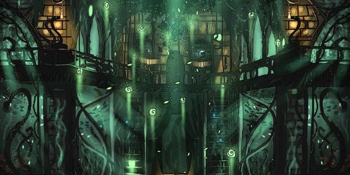 836x956 Slytherin Common Room by Eliott-Chacoco | Potterhead in 2019 | Harry