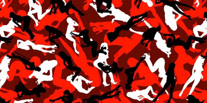 1280x1024 Red Camo Wallpapers