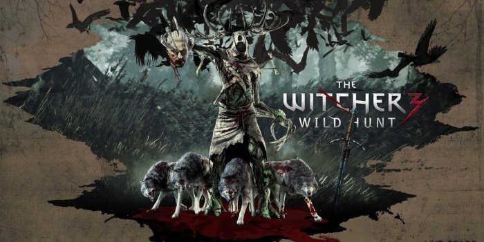 1920x1080 Download wallpaper 1920x1080 the witcher 3 wild hunt, art, wolves