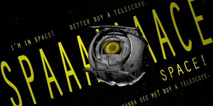 1920x1080 I'm in Space! - Portal 2 Wallpaper (30863496) - Fanpop