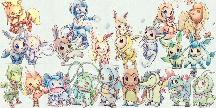 2460x1384 63+ Eevee Evolution Wallpapers on WallpaperPlay