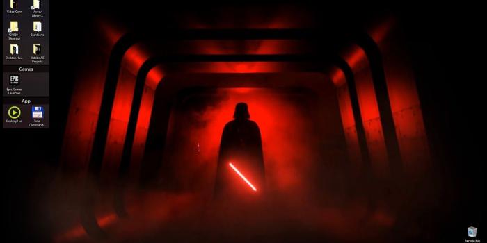 1280x720 Star Wars Come to the Dark Side Live Wallpaper - DesktopHut