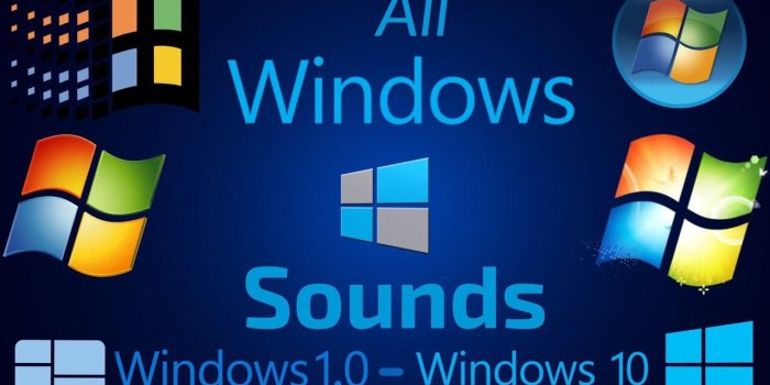 1280x720 All Windows Sounds | Windows 1.0 - Windows 10