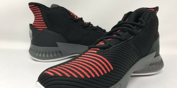 1600x1200 Adidas D Rose 9 Basketball Shoes Black Red Men's Size 12 Derrick Rose  (AQ0039)
