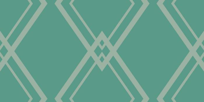 1000x1000 Diamond Link Teal and Gray Geometric Wallpaper