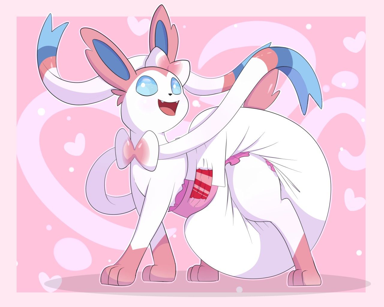 1280x1024 Sylveon - Sylveon Pokemon In Diapers, Hd Wallpapers & backgrounds