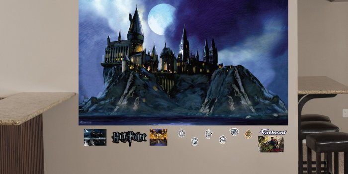 2000x2000 Harry Potter Hogwarts Castle Peel and Stick Wall Decal
