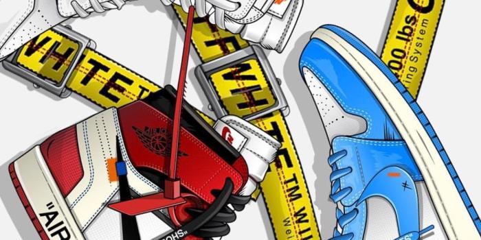 1124x1404 Off White Jordans | wallpaper in 2019 | Sneakers wallpaper, Shoes