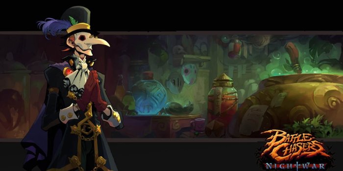 1422x800 Battle Chasers NightWar wallpaper: 