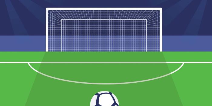 1650x1070 Green and Blue Football Goal Wallpaper Mural - Murals Wallpaper