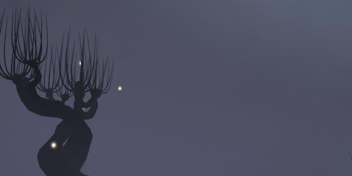 2560x1080 Silhouette, Light, Flora, Plant, Tree resized by Ze Robot