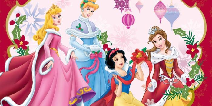 1024x768 Disney Princess Christmas Wallpaper | Disney Princesses | Walt