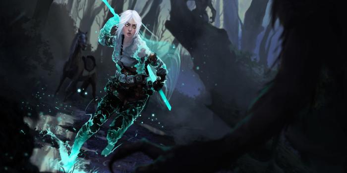 1920x1080 Wallpaper the witcher 3 ciri spell splash forest the - Free HD