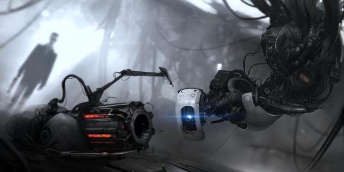 1920x1080 Wallpaper : vehicle, Portal 2, machine, GLaDOS, Portal Gun, G Man
