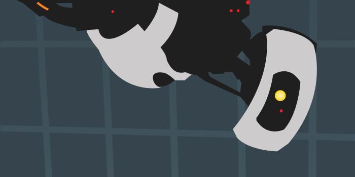 2700x4800 Found a pretty sweet GLaDOS phone wallpaper : Portal