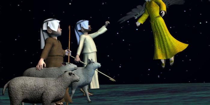 1024x768 The Nativity Scene: Desktop Wallpaper