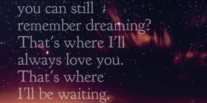 953x1334 That's where I'll always love you (Peter Pan) - background