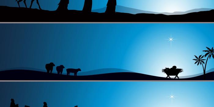 1400x980 Nativity Wallpaper Vector Pack - Download Free Vector Art, Stock