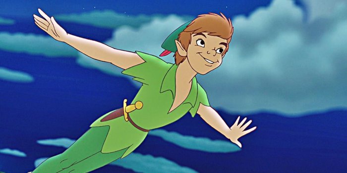 1024x1024 PAPERS.co | iPad wallpaper | af70-walt-disney-peter-pan-illust-art