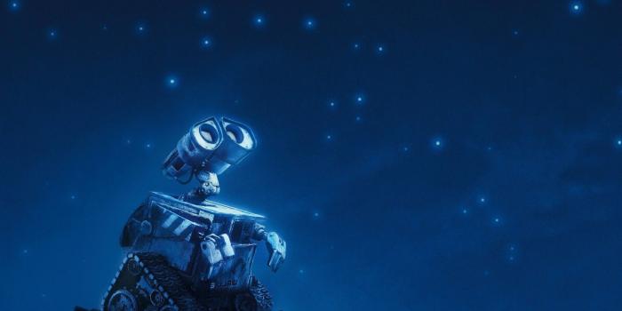 1920x1080 Wallpaper : night, robot, stars, movies, blue, underwater, WALL E
