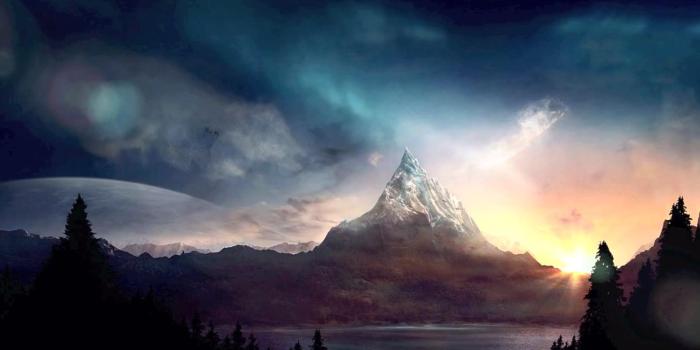 1600x900 Really chill landscape wallpaper : wallpapers