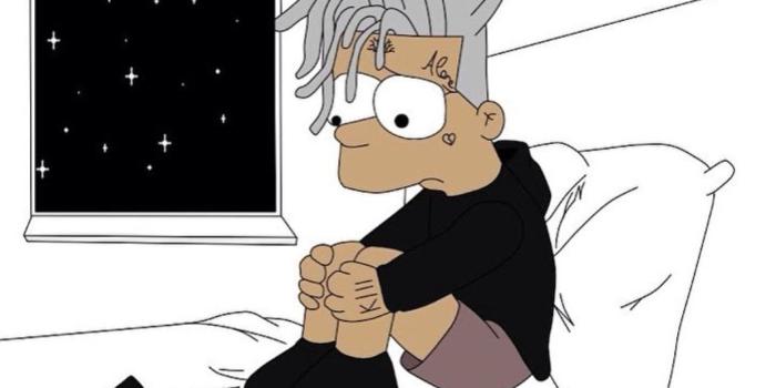 1242x1223 XXTENTACION | dope art | Simpsons art, Simpsons drawings, Supreme