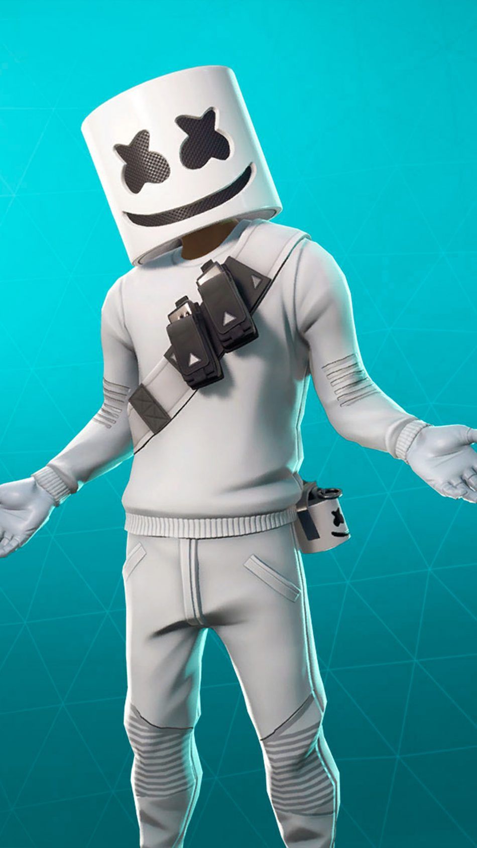 950x1689 Download Marshmello Fortnite Skin Free Pure 4K Ultra HD Mobile Wallpaper