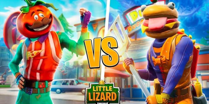 1280x720 DURR BURGER *BEEF BOSS* VS TOMATO HEAD - FORTNITE SHORT FILMS