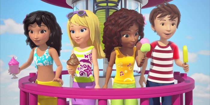 1920x1080 Kids-n-fun.com | Wallpaper Lego friends lighthouse
