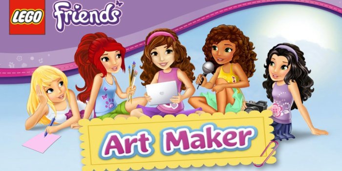 1280x720 LEGO Friends: Art Maker - for GIRLS