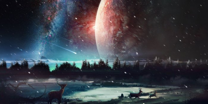 1920x1200 Landscape of the universe Wallpaper Full HD ID:867