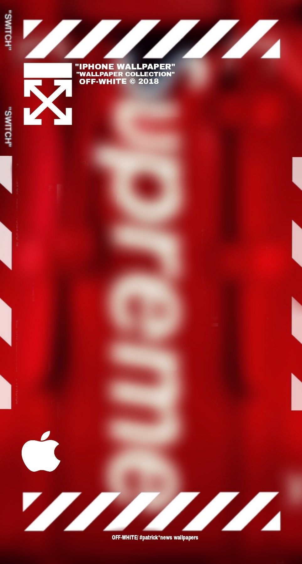963x1796 Off white & Supreme wallpaper | Wallpaper in 2019 | Supreme