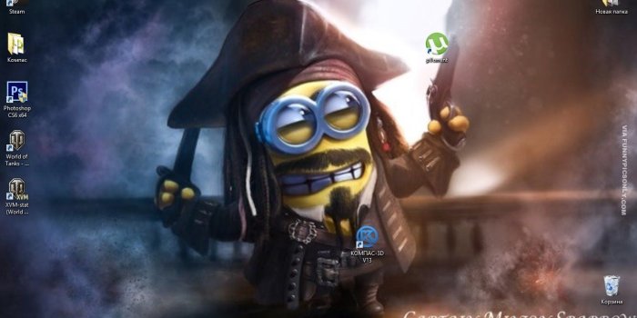 1366x768 Funny And Creative Uses Of Desktop Wallpapers - Pirates Of The