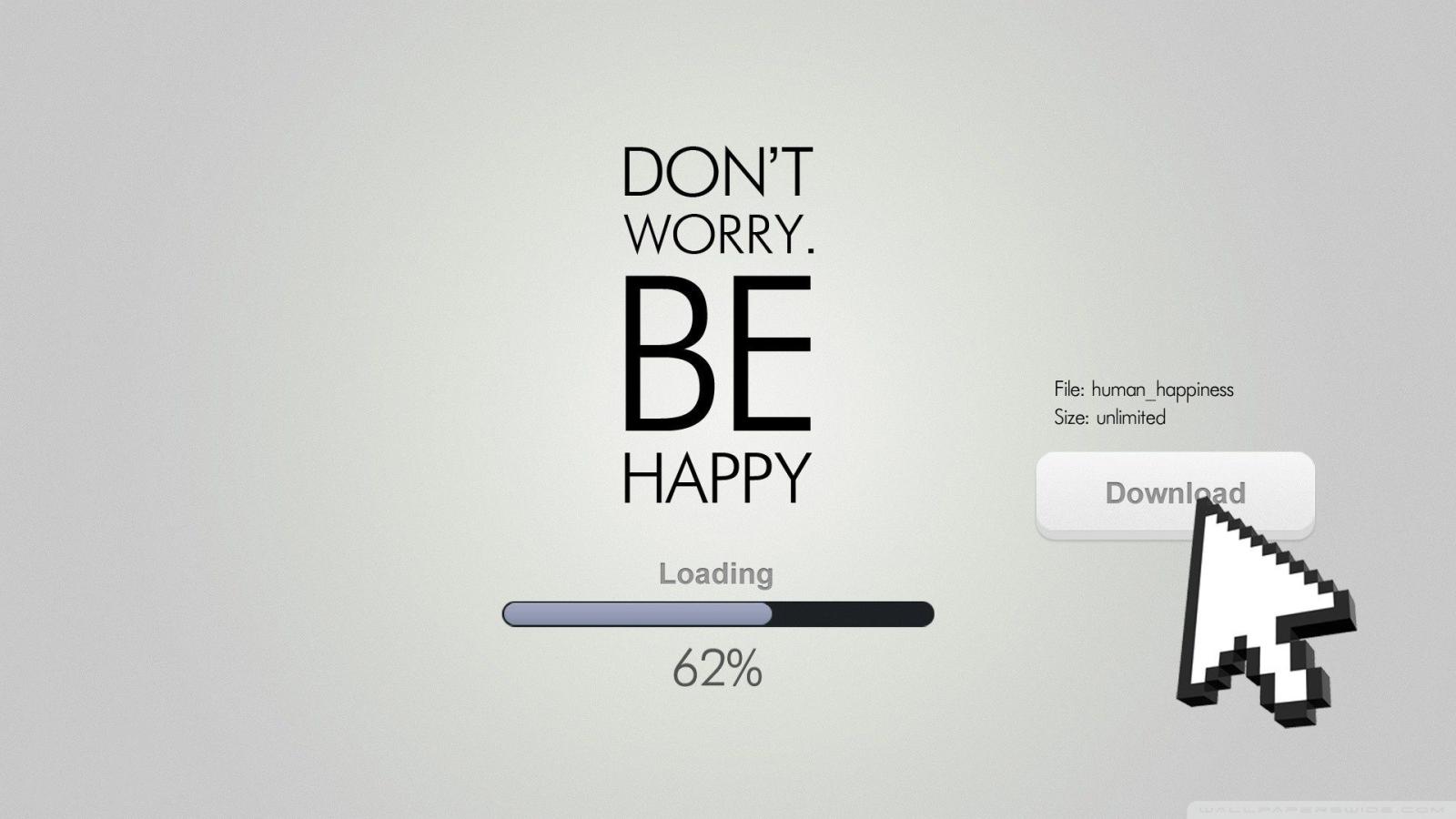 1920x1080 Dont Worry Be Happy Funny Quotes Desktop Wallpaper #2584 - Ongur